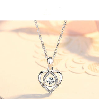 Sterling Silver Smart Love Pendant Necklace