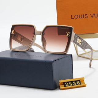 7 colors fashion square four-leaf clover polarized sunglasses