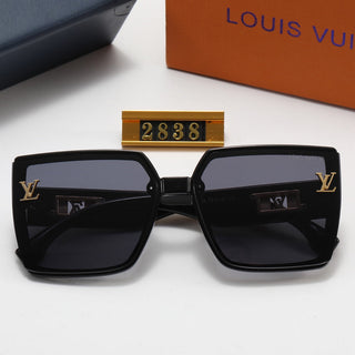 7 colors fashion square four-leaf clover polarized sunglasses