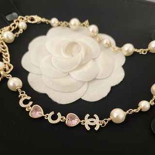 COCO heart-shaped pearl necklace
