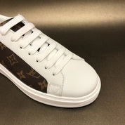 L Time Out Sneaker White/Brown For Women L