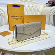 4 colors Luxury embossed pattern cowhide bag
