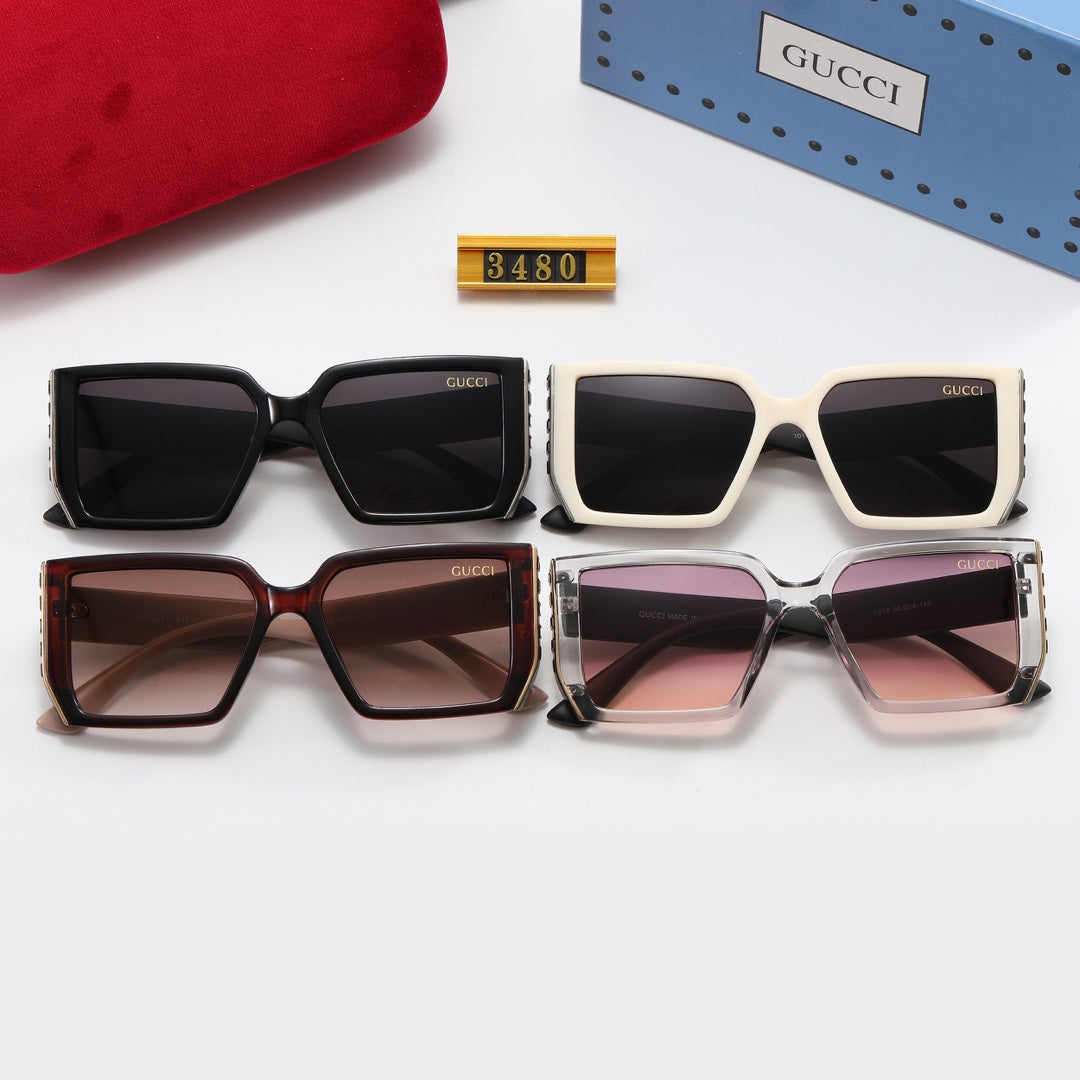 3 Color Women's Sunglasses—3480