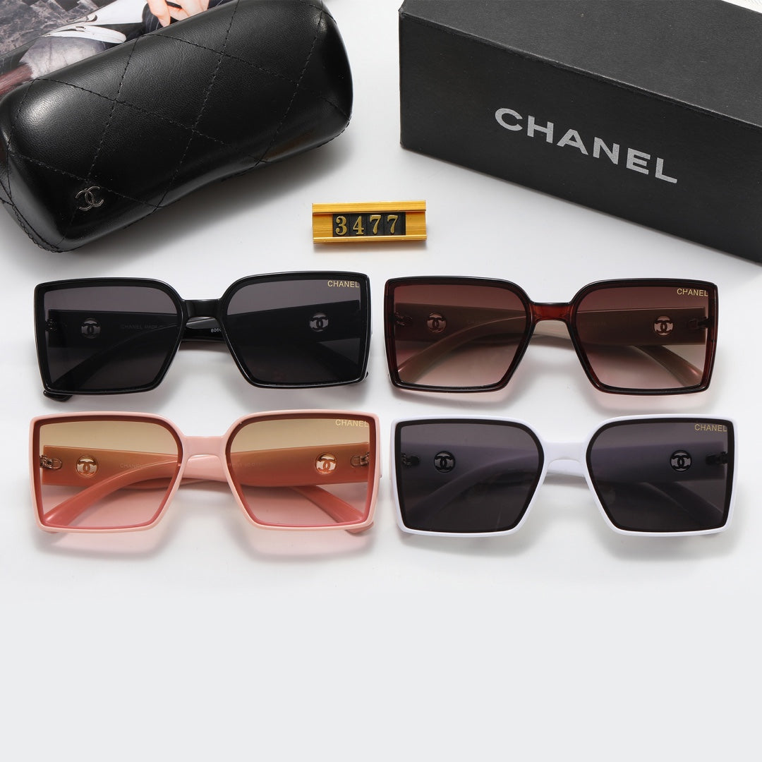 4 Color Women's Sunglasses—3477
