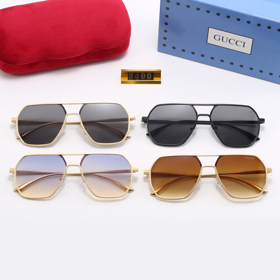 4 Color Women's Sunglasses—3490