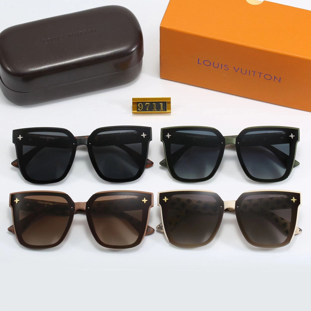 4 Color Women's Sunglasses—9711