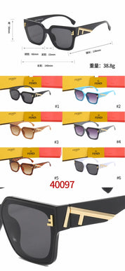 6 Color Women's Sunglasses—40097
