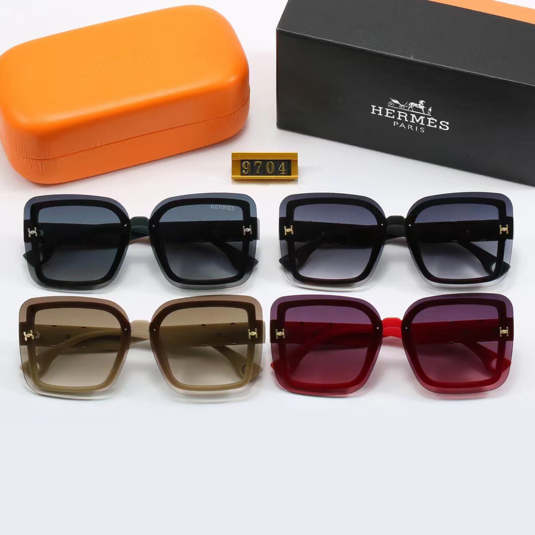 4 Color Women's Sunglasses—9704