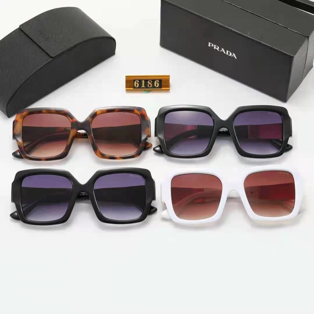 4 Color Women's Sunglasses—6186