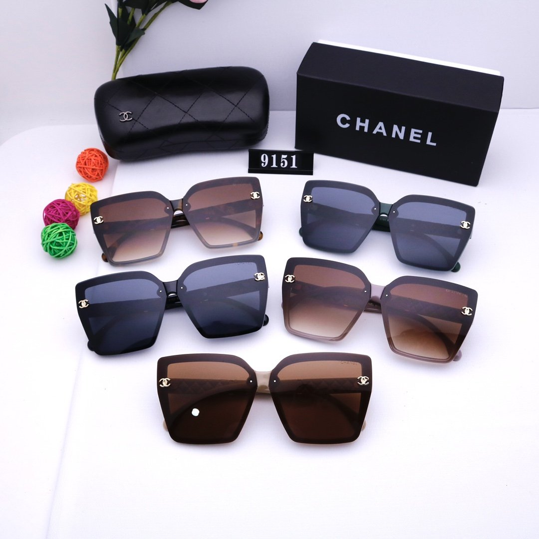 5 Color Women's Sunglasses—9151
