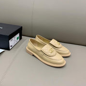 cc Loafers Beige For Women, Women's Shoes G36646