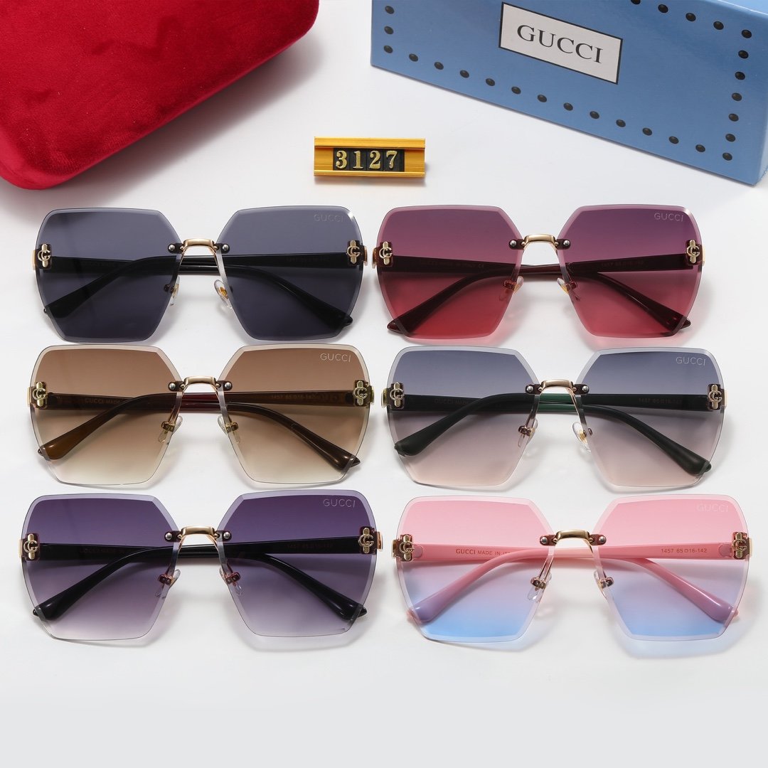 6 Color Women's Sunglasses—3127