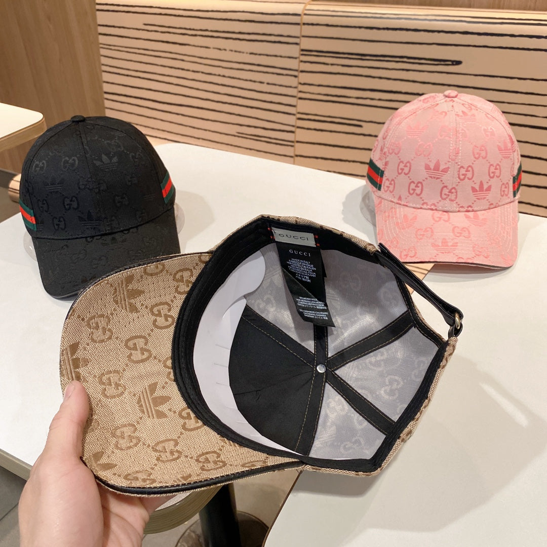 Fashion GG clover joint baseball cap