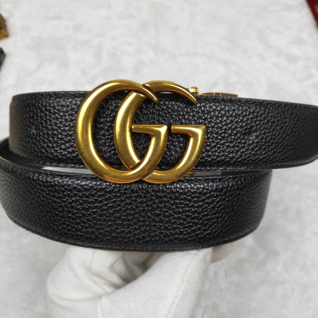 3 Colors Fashion metal buckle leather belt