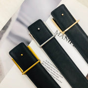 3 Colors Fashion letter leather belt